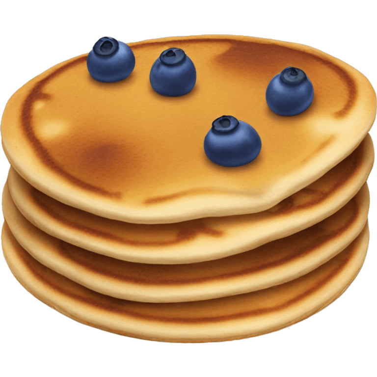 Blueberry pancakes  emoji