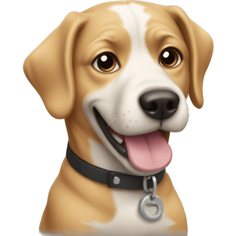 Dog wherein buddy emoji