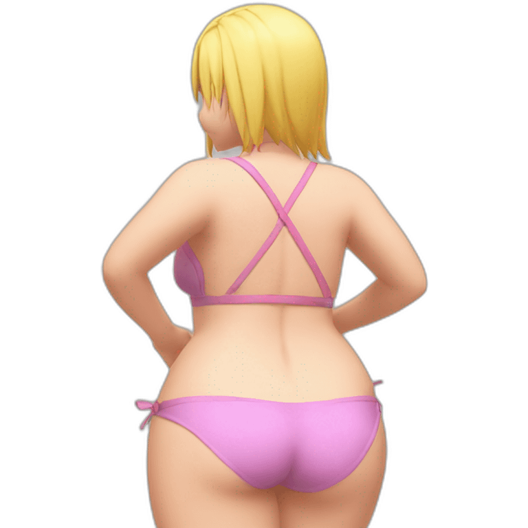 sakura haruno full body pawg micro bikini back focus emoji