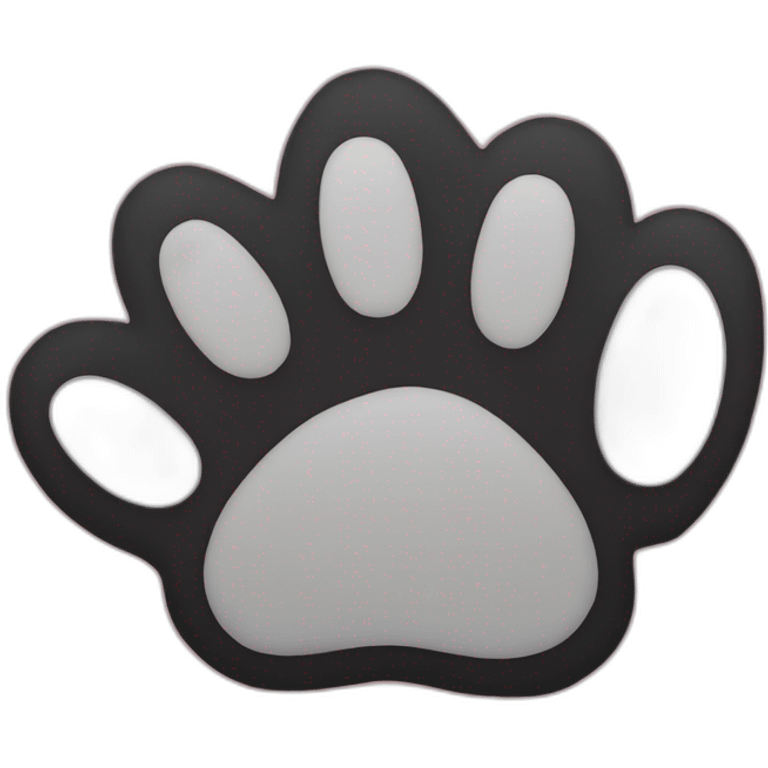 Fursuit paws emoji