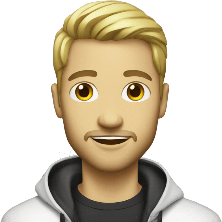 White DJ emoji