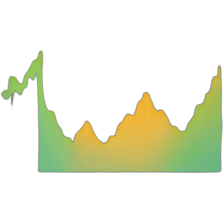 graph going down emoji