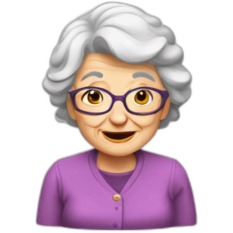 Granny le jeux vidéo emoji