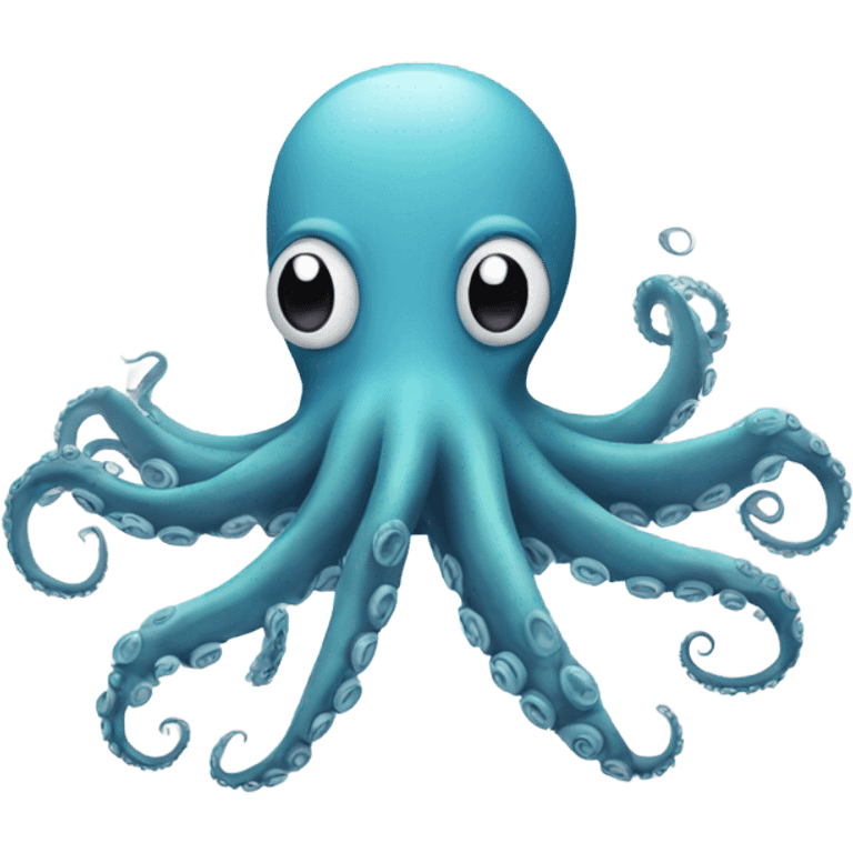 octopus with only one arm emoji