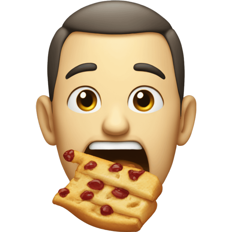 hungry salivating emoji