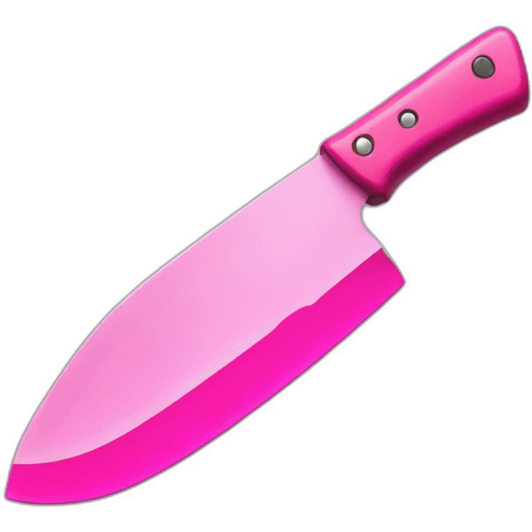 pink knife  emoji