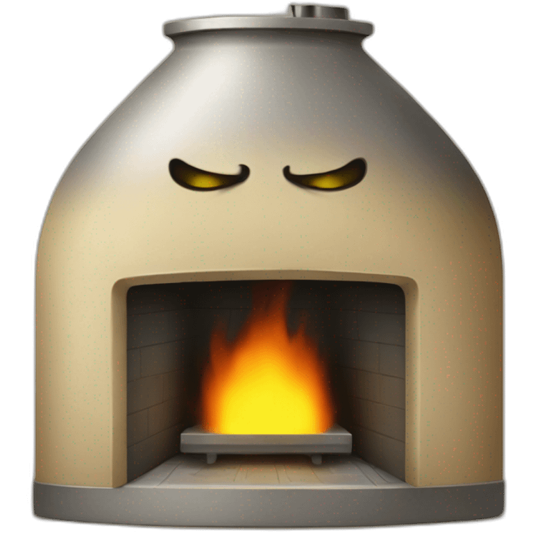 angry furnace emoji