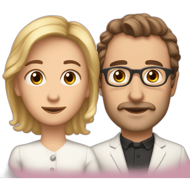 francois et laurence bergeret emoji