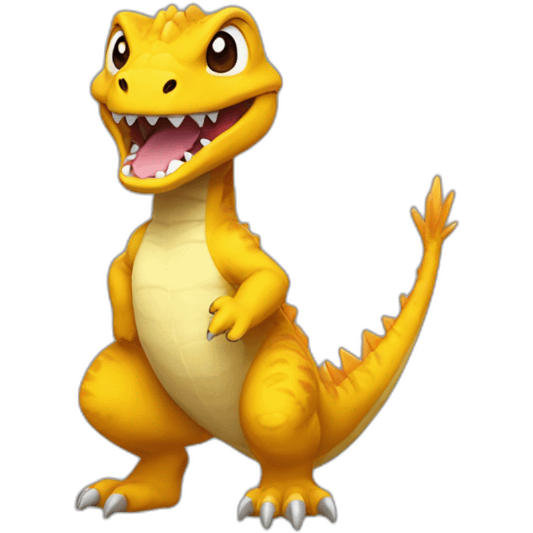 agumon guilon vmon happy emoji