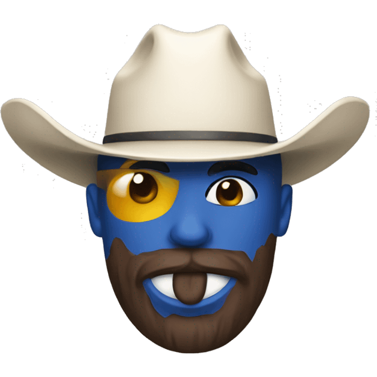 A Texas bluebonnt emoji