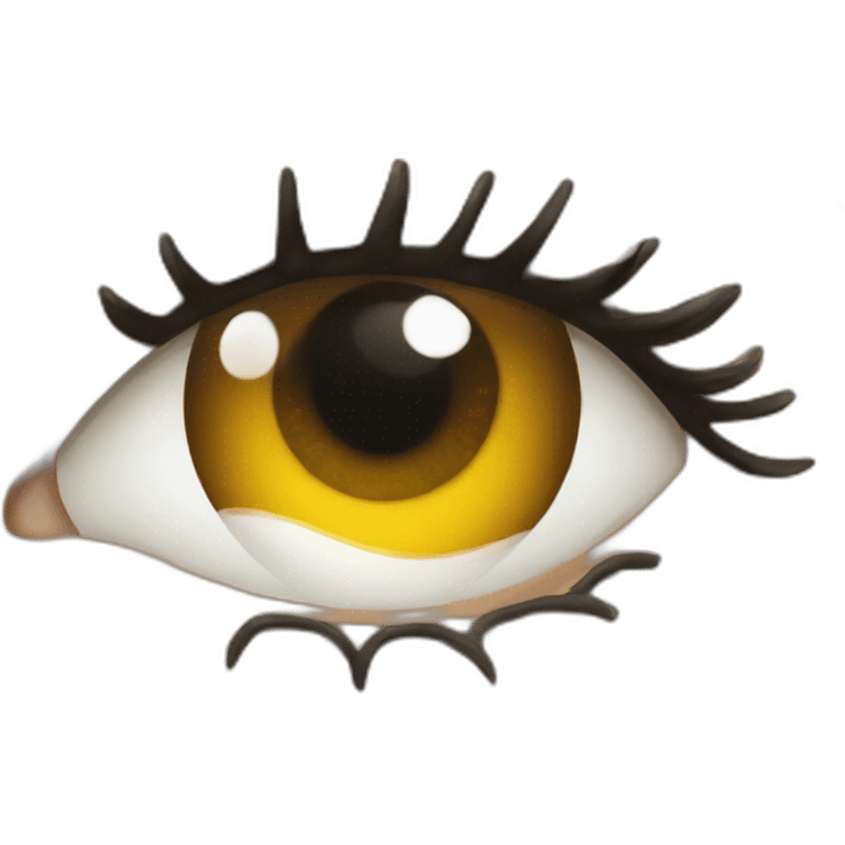 Eye lash emoji