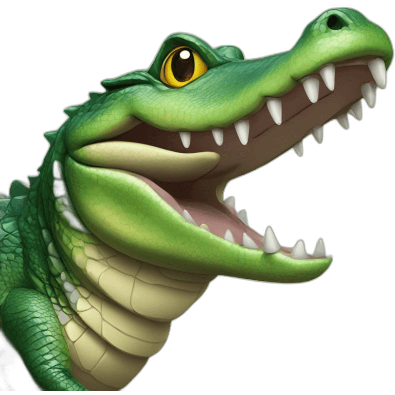 Caiman emoji