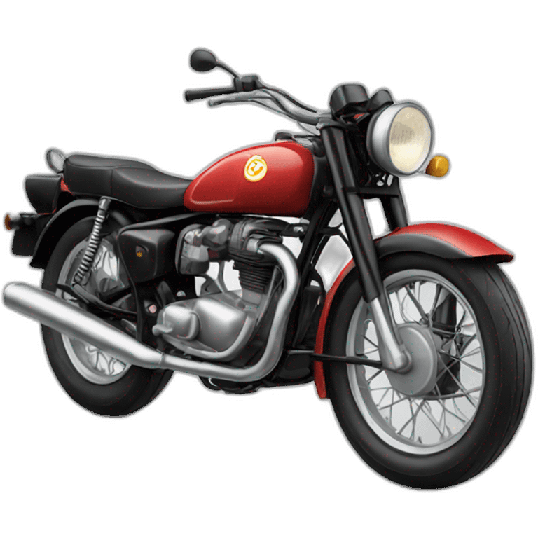 classic motorcycle emoji