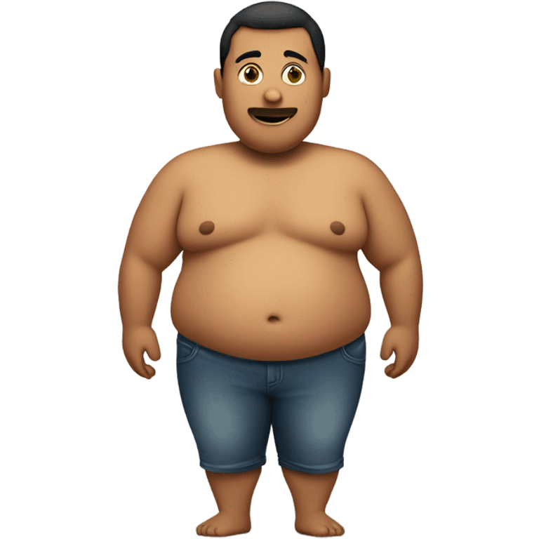 Obese emoji