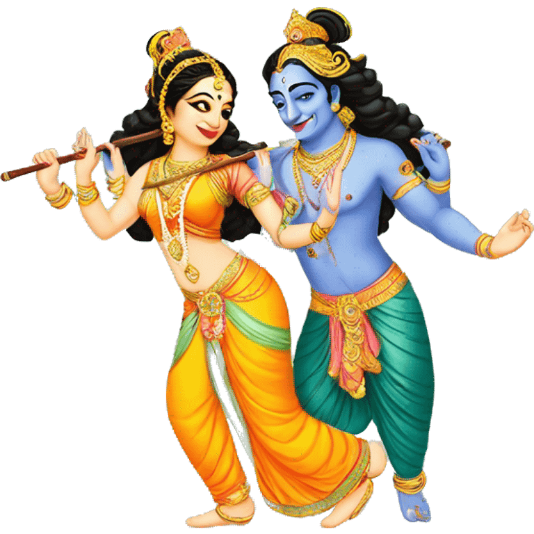 Radha Krishna  emoji