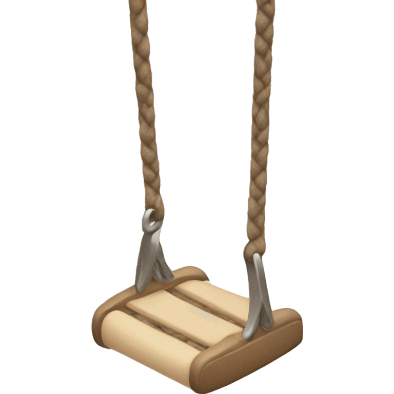 Beige swings emoji