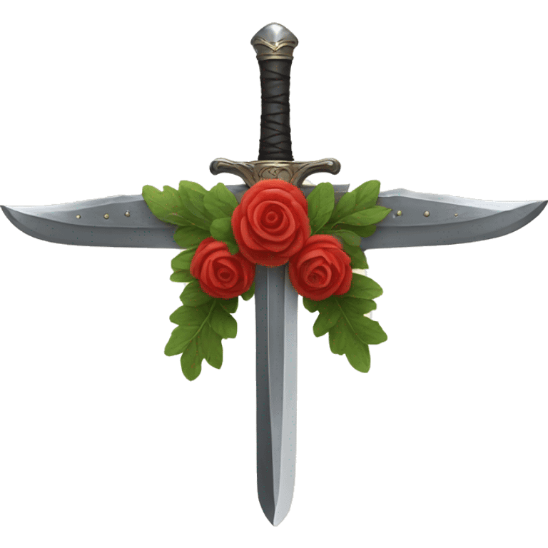 sword and wreath emoji