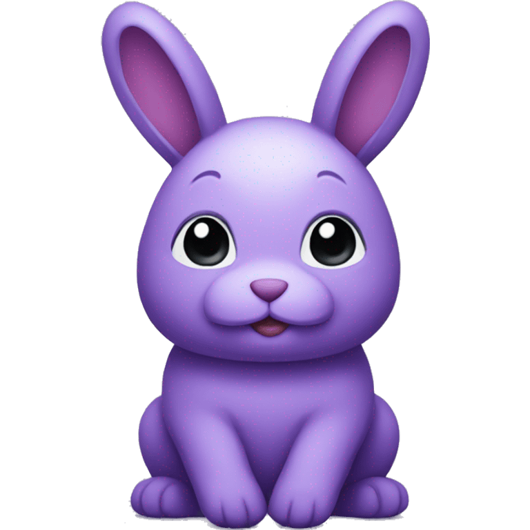 purple buny emoji