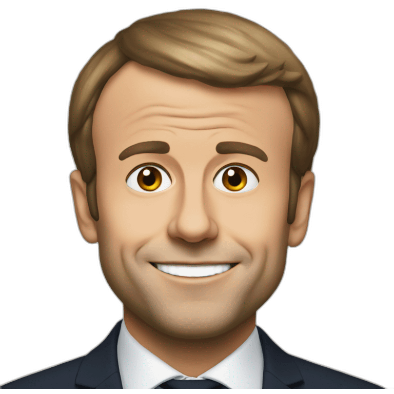 Emmanuel Macron emoji