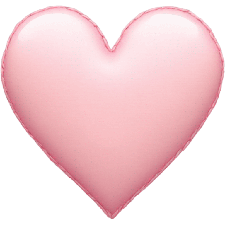 Light pink heart with a patch emoji