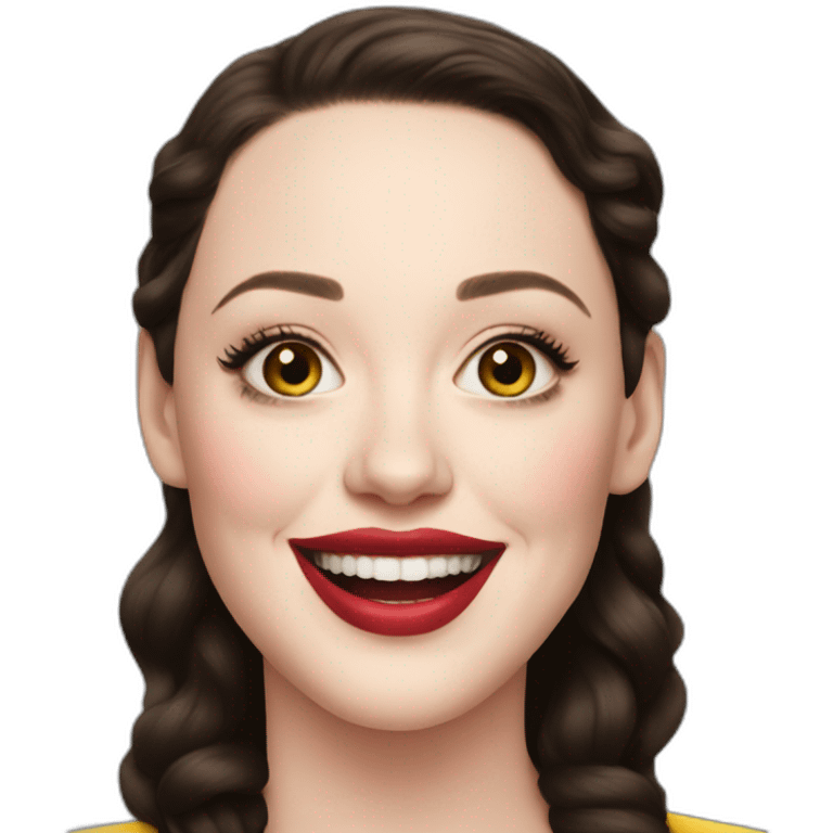 Kat dennings very happy emoji