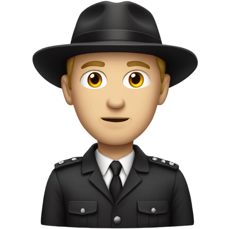 White male spy emoji