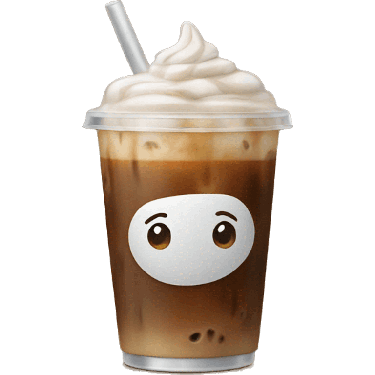 Iced coffee  emoji