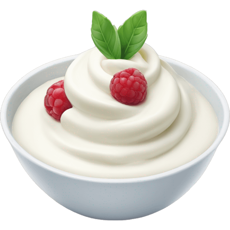  single plant-based dessert yogurt emoji