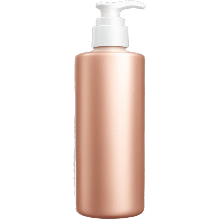 Rose gold lotion emoji