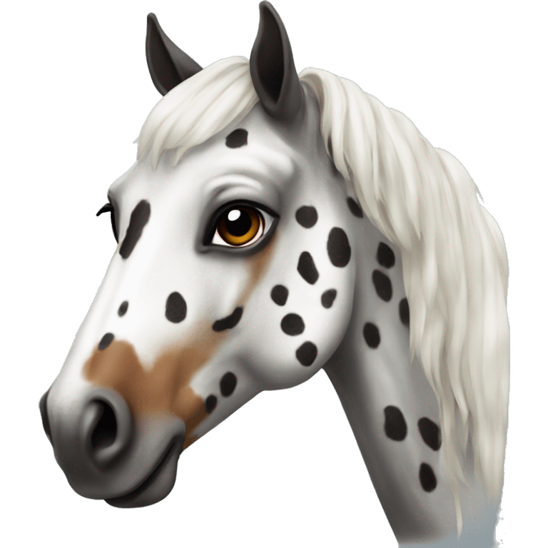 Appaloosa horse  emoji