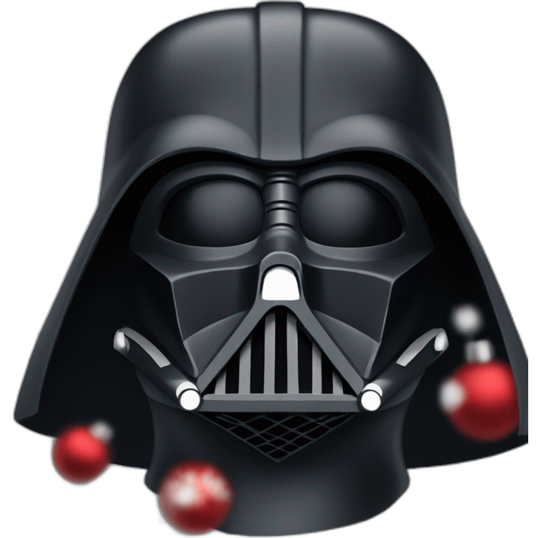 christmas darth vader emoji