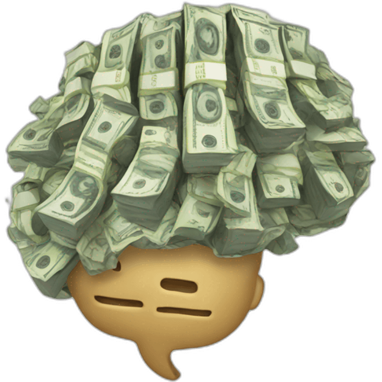 money brain emoji