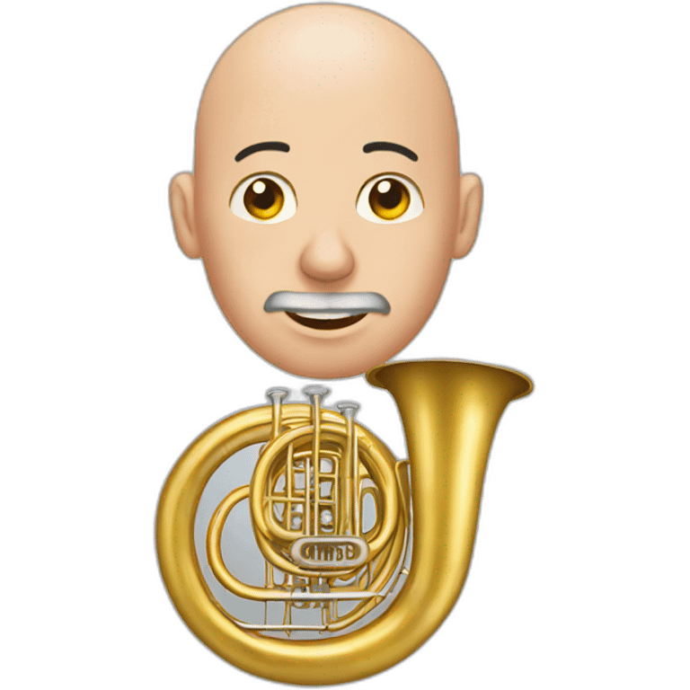 bald-playing-tuba emoji