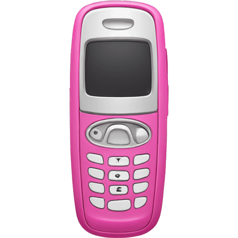 pink flip phone emoji