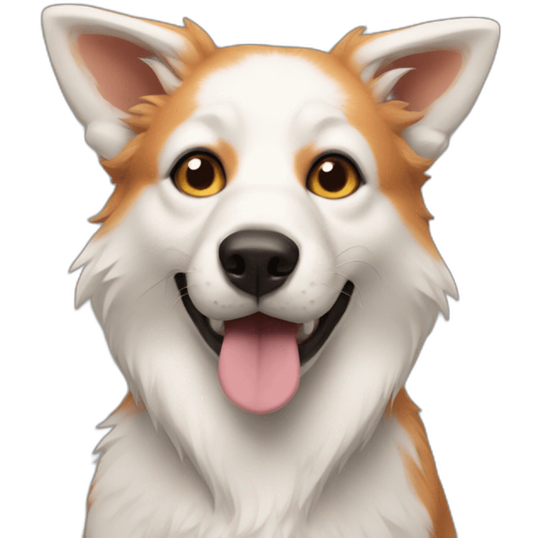 Fox Dog hybrid emoji