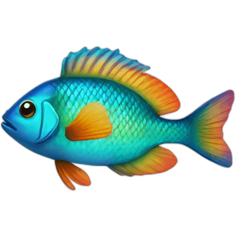 colorful fish emoji