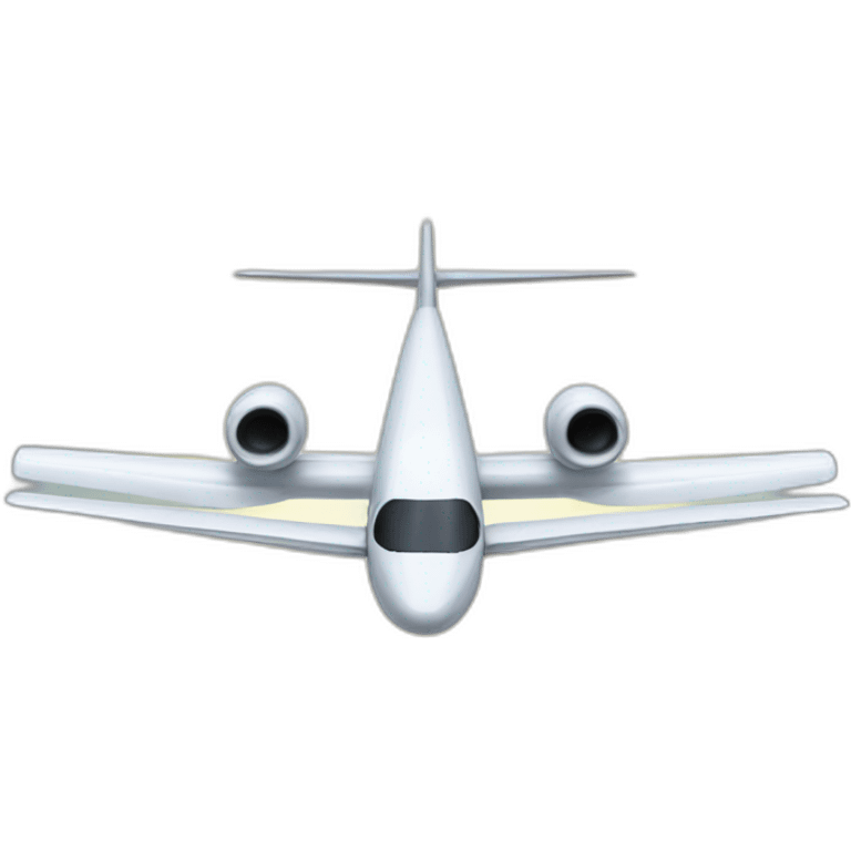 Electric plane emoji