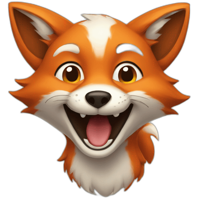 smiling fox emoji