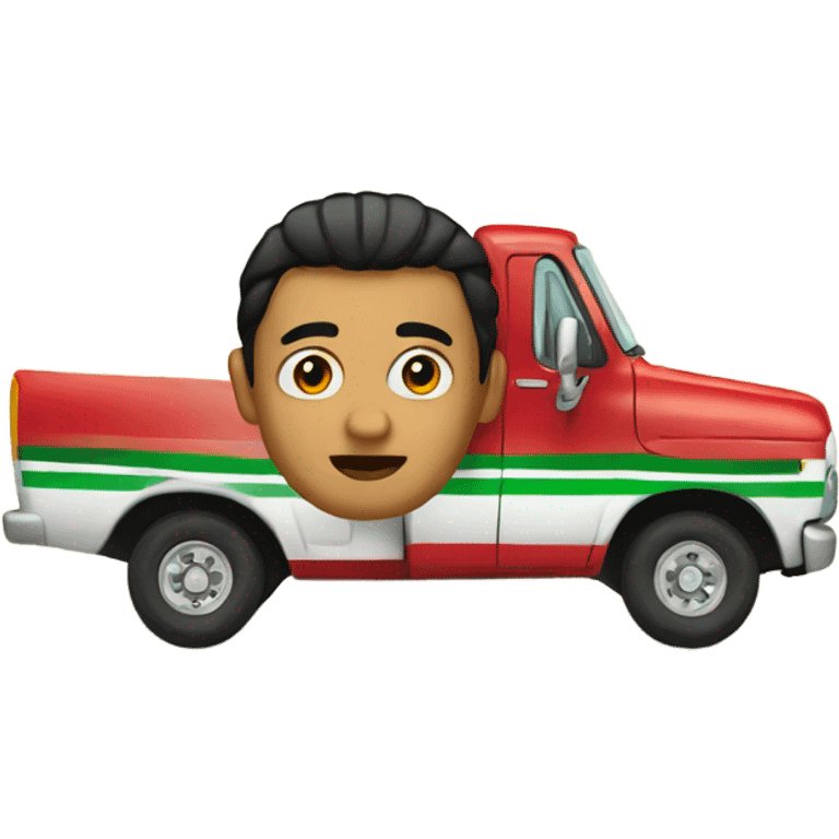 Mexican in a truck emoji