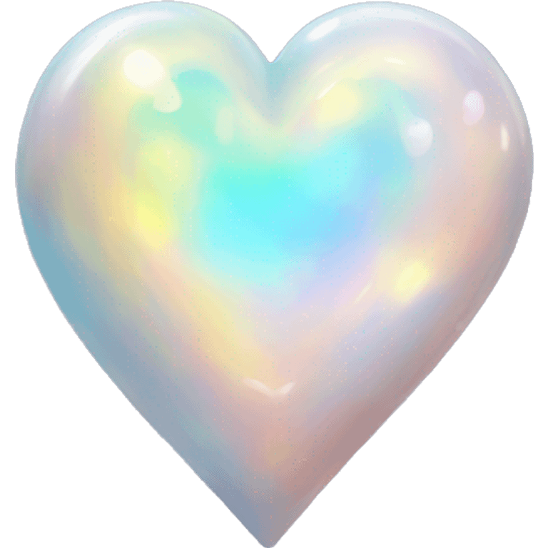 opal heart emoji