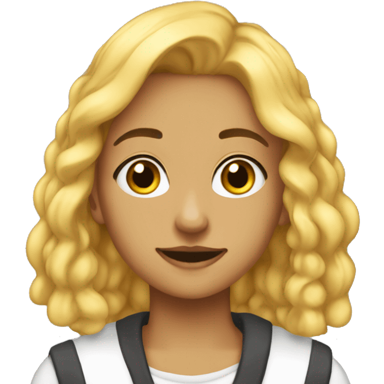 aesthetic schhol girl emoji