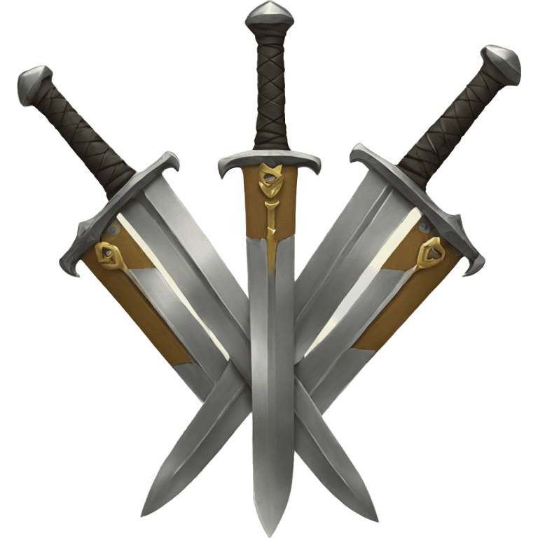 three swords  emoji