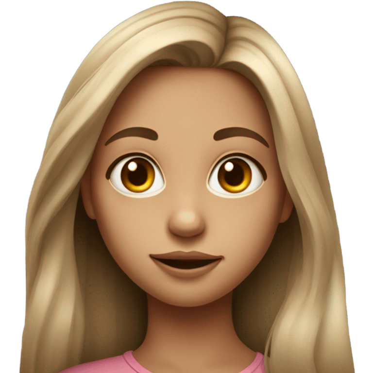 realistic portrait of a girl emoji