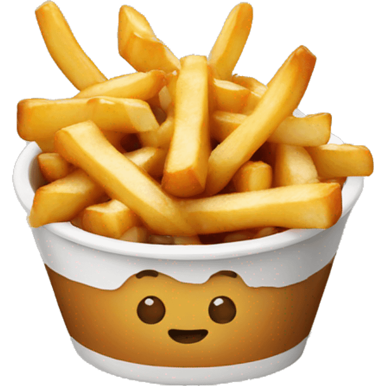 Poutine emoji