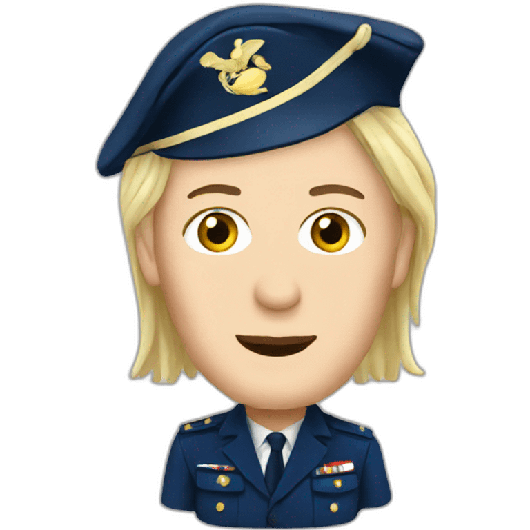 Marine lepen emoji