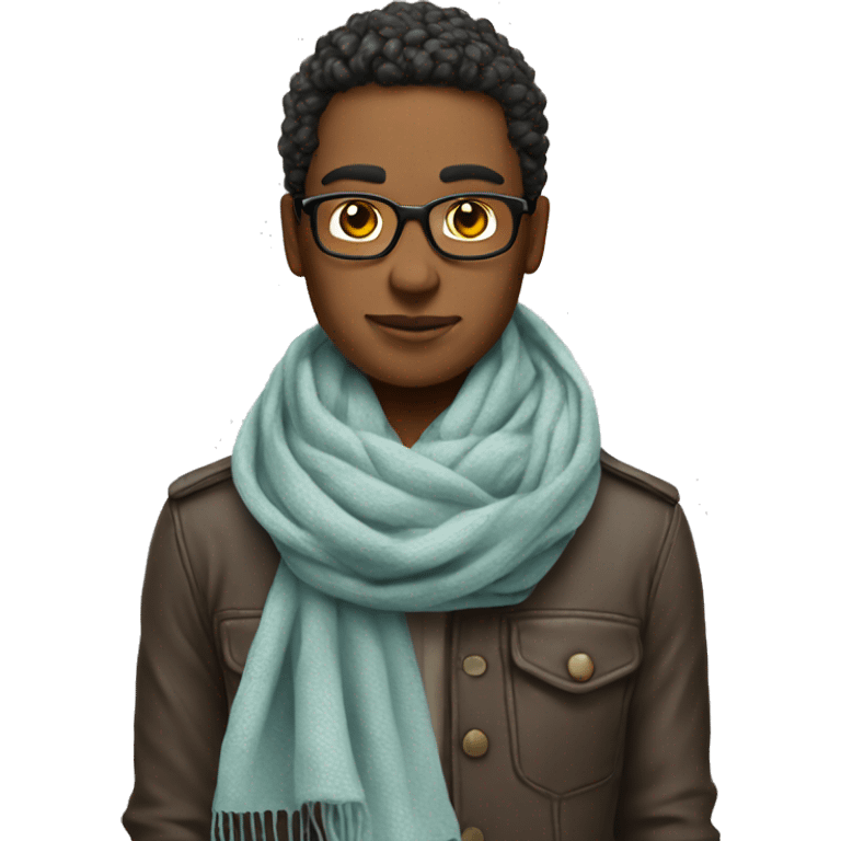 Scarf realistic emoji