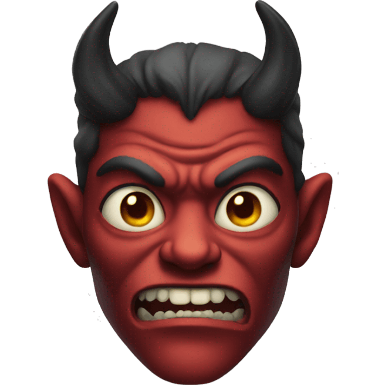 demon face emoji