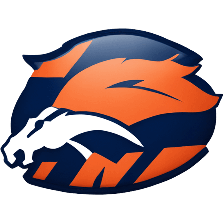 Denver broncos logo emoji