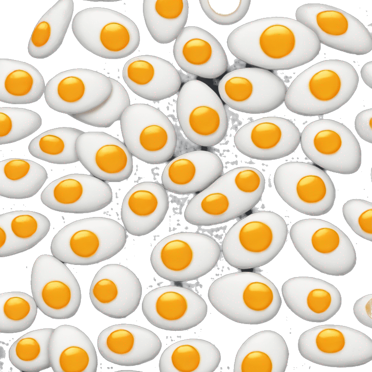 Fried eggs emoji