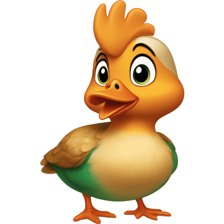 abby mallard chicken little emoji